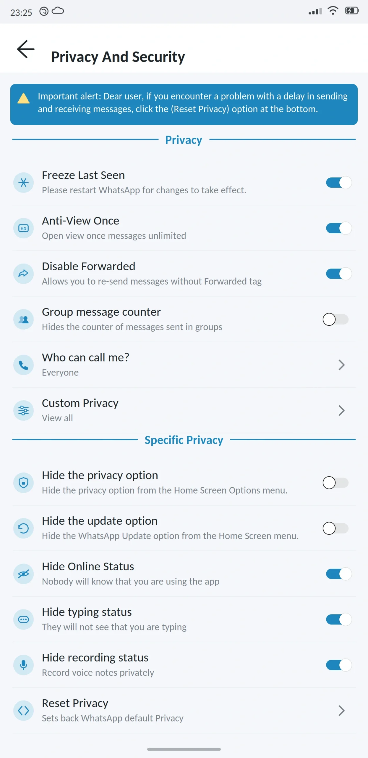 JT WhatsApp Privacy and Security