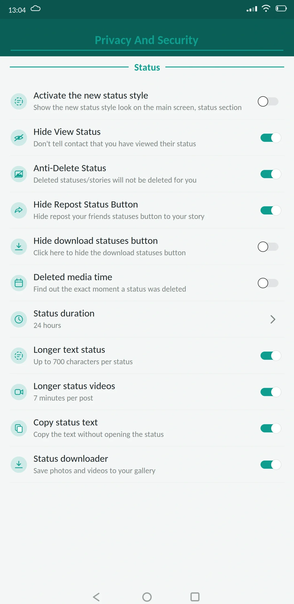 GB WhatsApp Pro Status