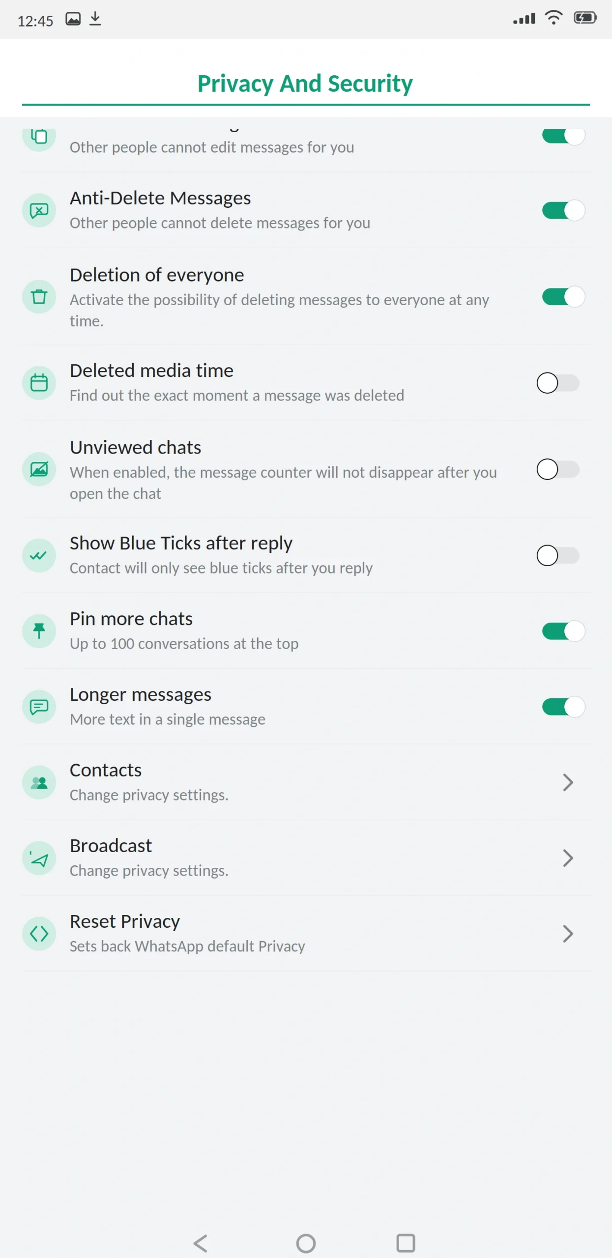 Fouad WhatsApp Anti Delete Chats
