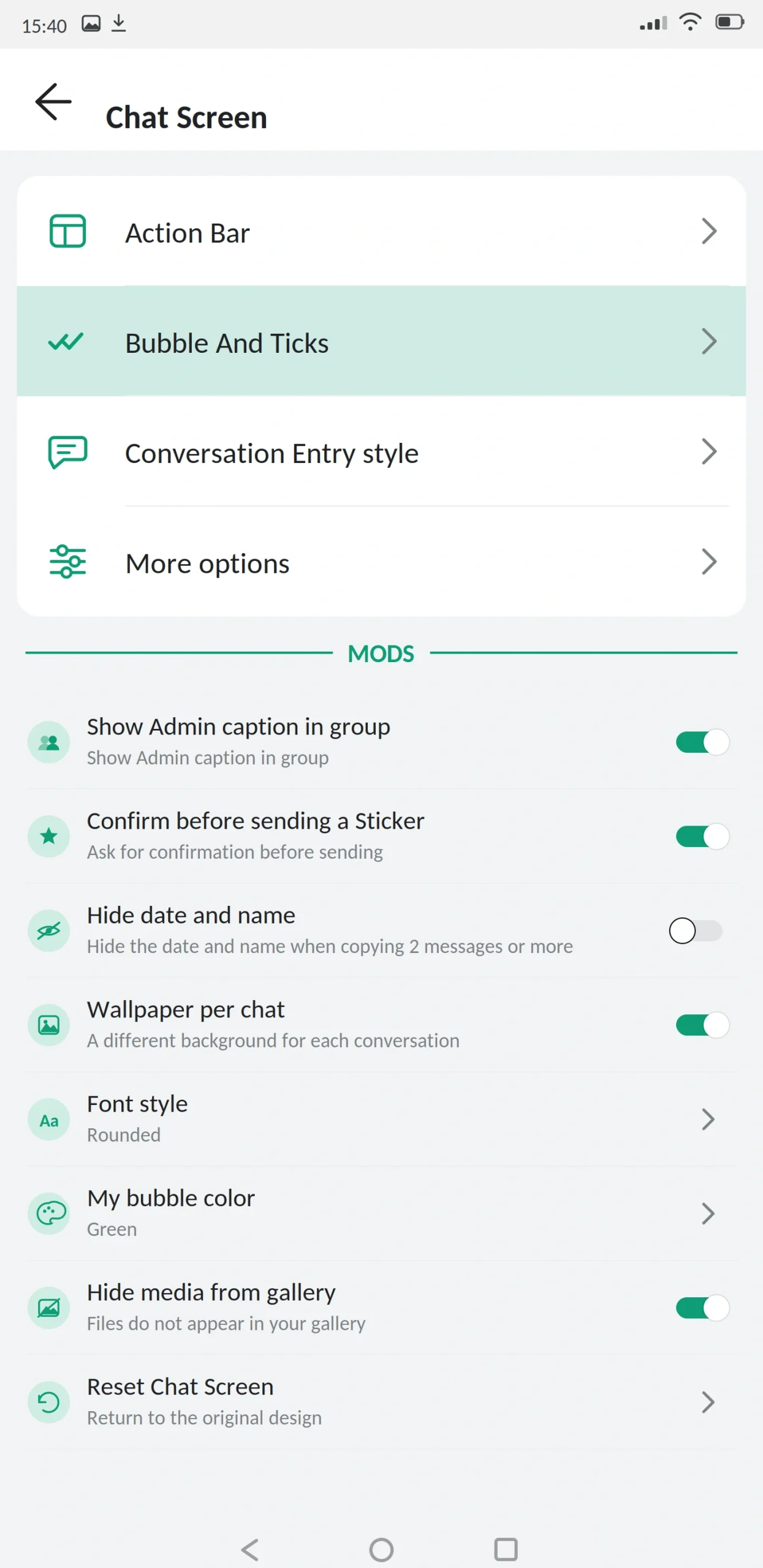 JT WhatsApp Chat Screen