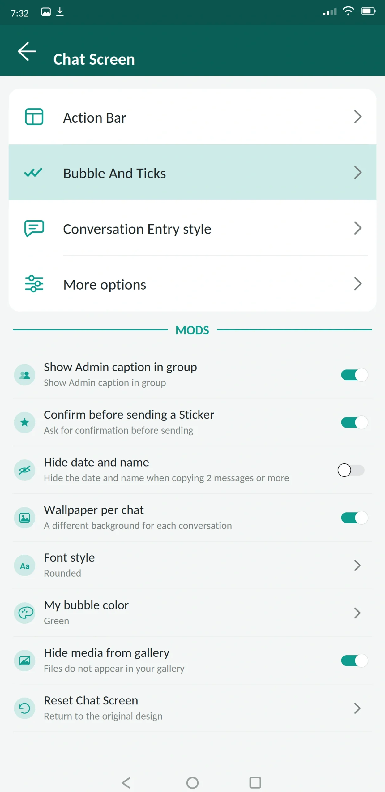 King WhatsApp Chat Screen