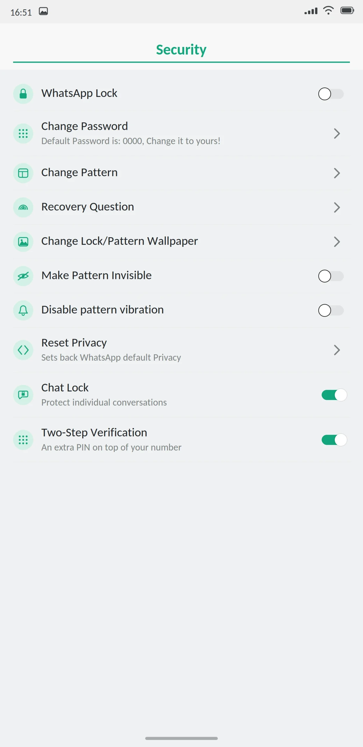 Yo WhatsApp Security