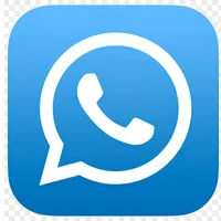 Blue WhatsApp Logo - appdroid.net