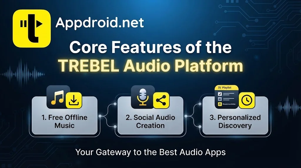 Core Features of the TREBEL Audio Platform