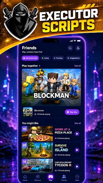 Delta Executor APK Screenshot 1