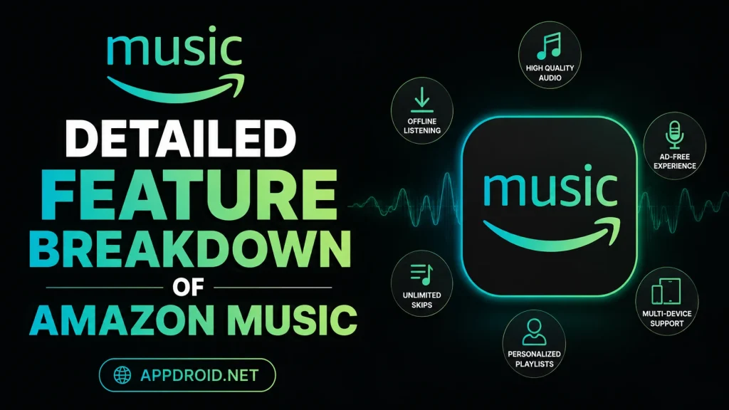 Detailed Feature Breakdown of Amazon Music