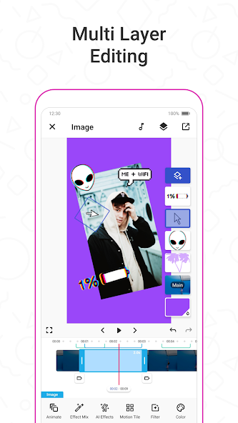 Funimate Pro MOD APK multilayer