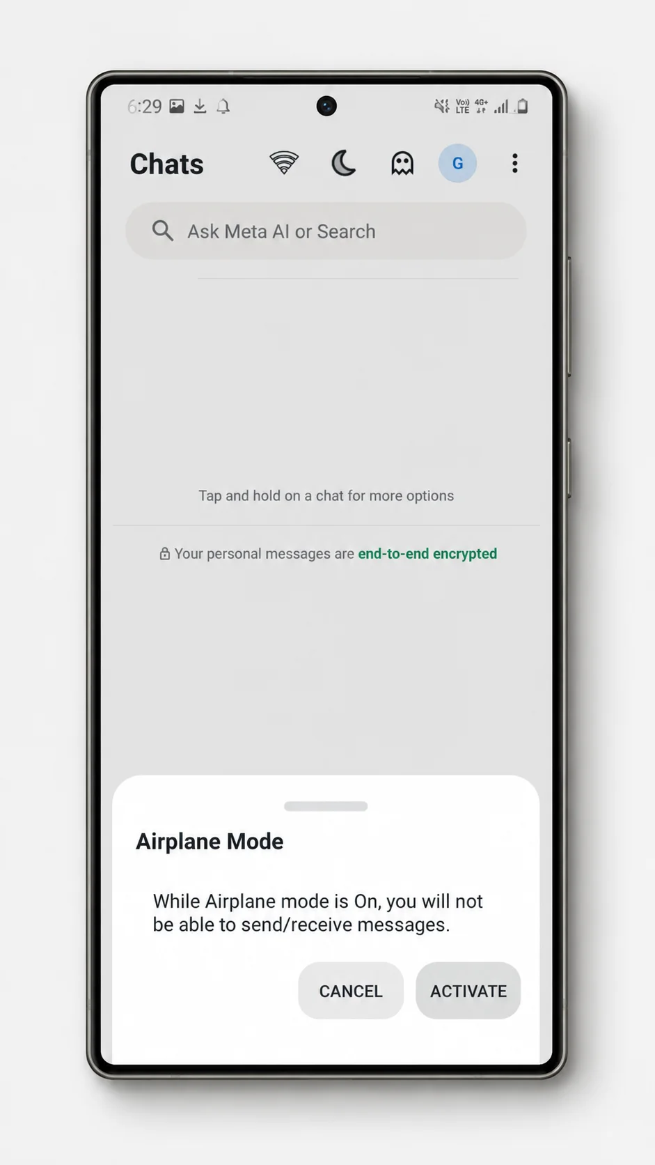 GB WhatsApp Ghost Mode