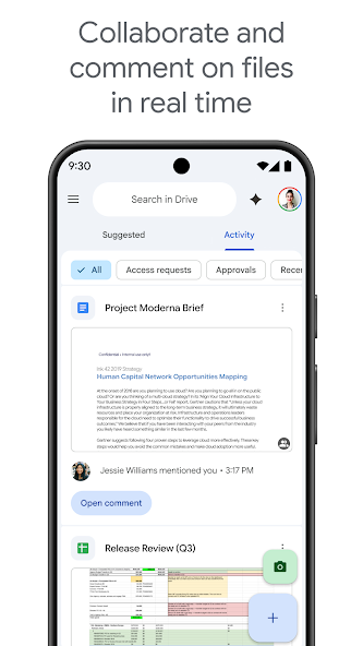 Google Drive Collaboration Features