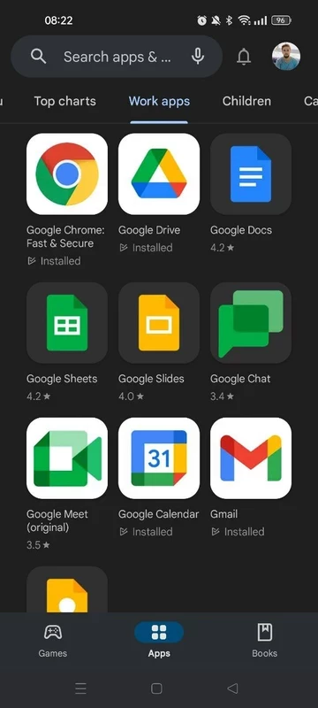 Google Play Store Screenshot 1