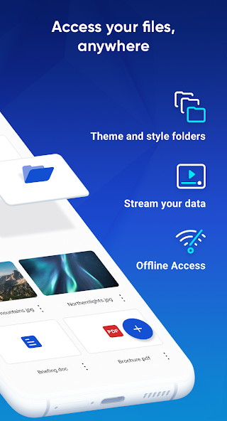 Icedrive APK Access Files