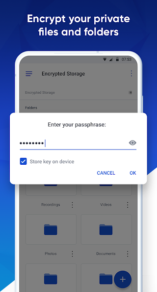 Icedrive APK Encrypt Folders
