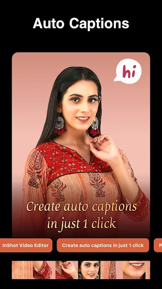 Inshot MOD APK Auto Caption