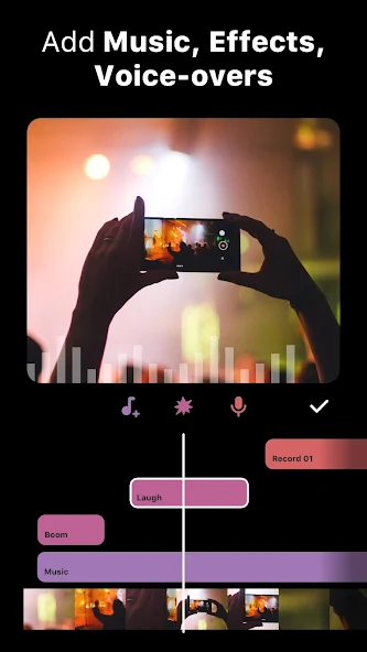 Inshot MOD APK sound effects