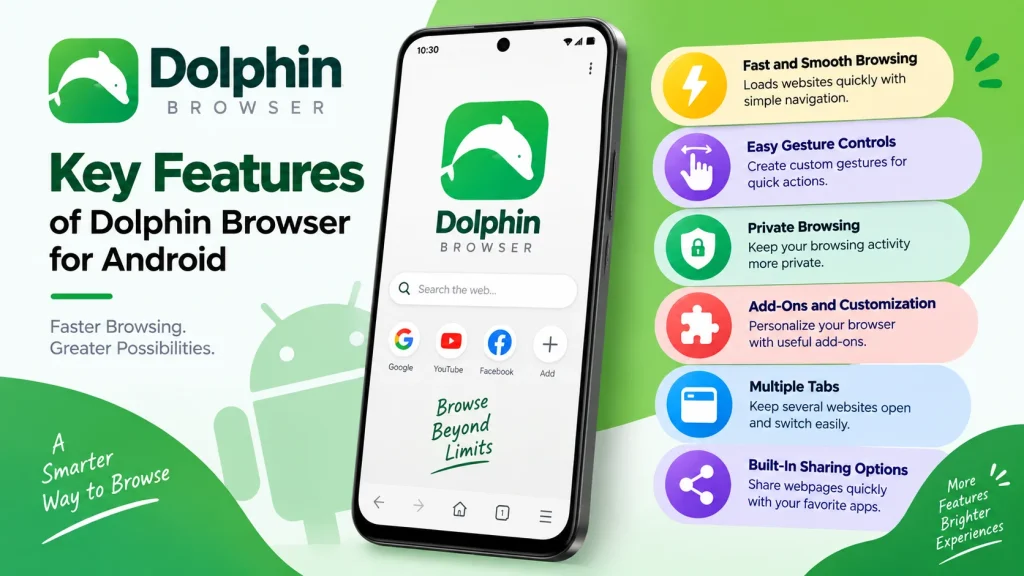 Key Features of Dolphin Browser