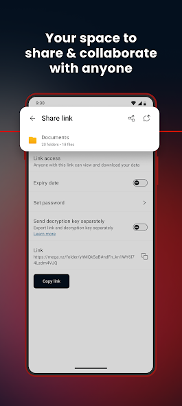 MEGA APK Sharing and Collaboration