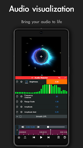Node Video MOD APK 3D Visualization
