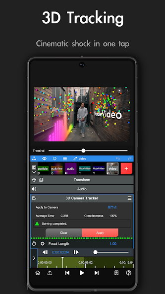 Node Video MOD APK 3D trCKING