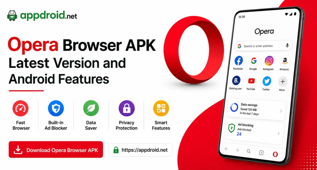 Opera Browser APK Latest Version and Android Features