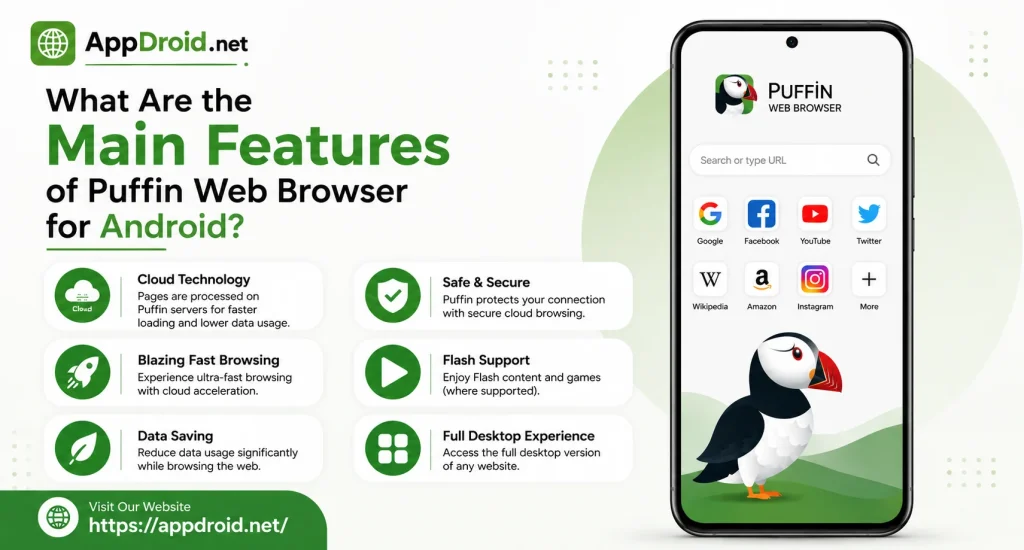 What Are the Main Features of Puffin Web Browser for Android 