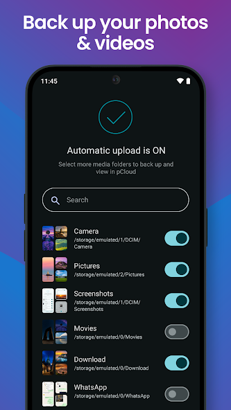 pCloud Backup Photos