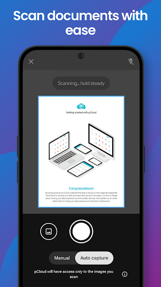 pCloud Scan Document